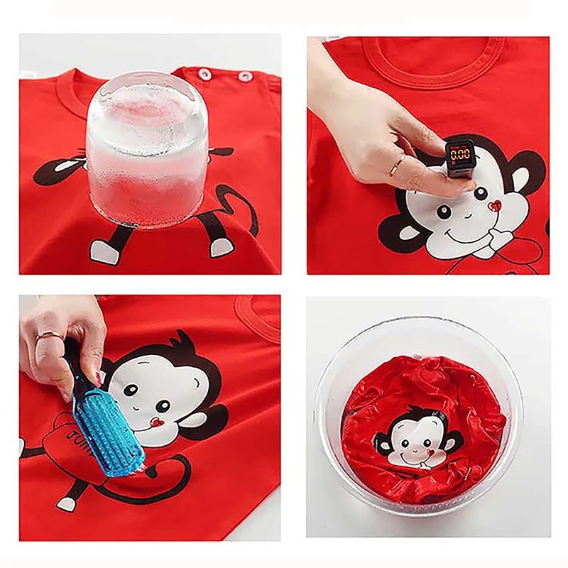Conjunto Bebe Camiseta + Short Verao Algodao Cartoon (1-3 Anos)