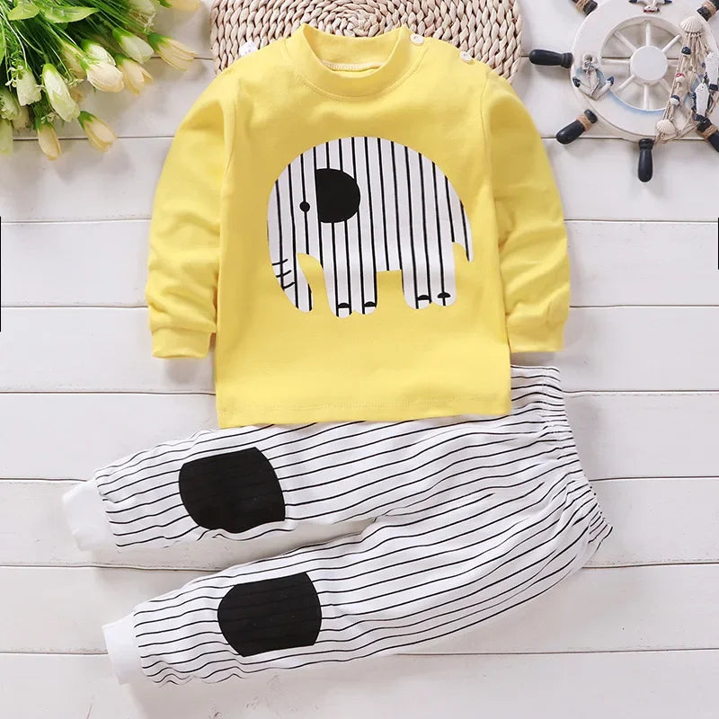 Conjunto Infantil Camiseta + Calca Algodao - Unissex (4-6 Anos)