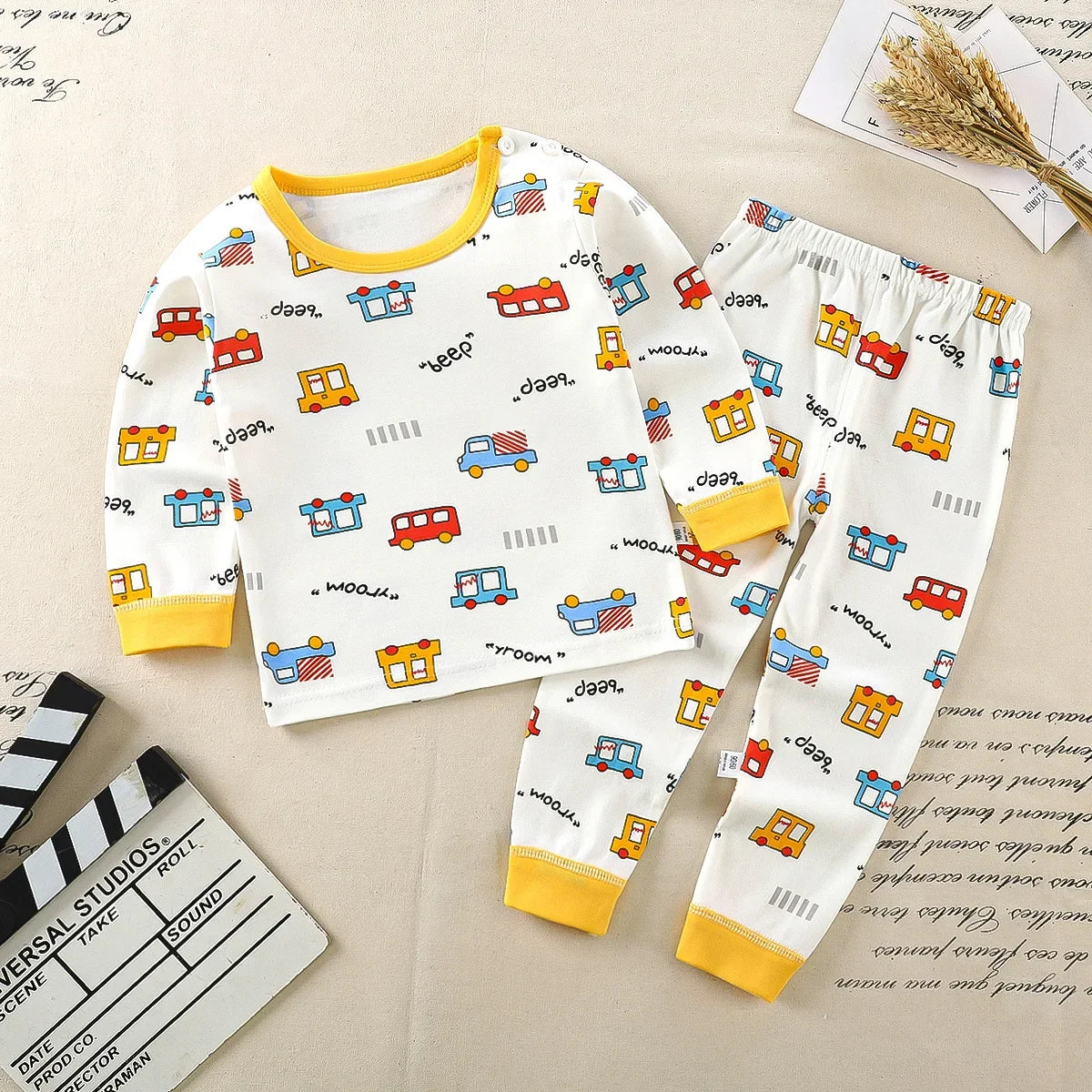 Conjunto Infantil Camiseta + Calca Algodao - Unissex (4-6 Anos)